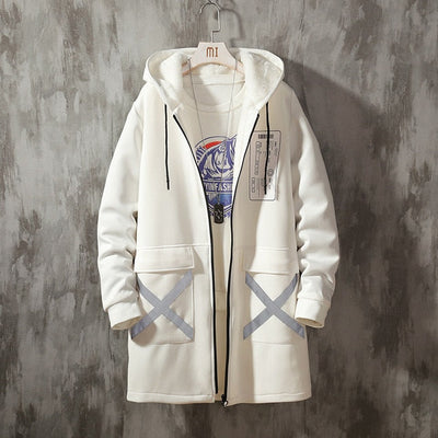 Veste Longue Streetwear Pour Homme