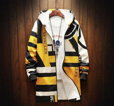 Veste Longue Streetwear Pour Homme