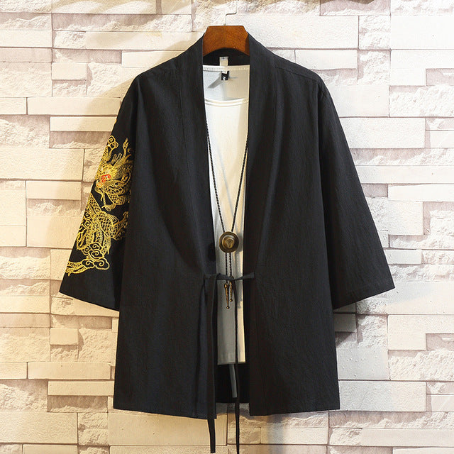 Veste Kimono Grue Pour Homme | MJ FRANKO