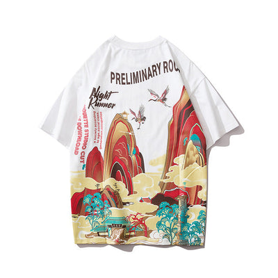 T Shirt Japonais Paysage | MJ FRANKO