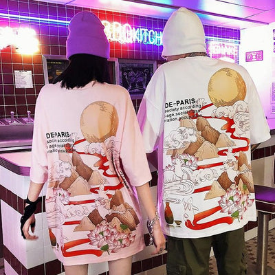 T Shirt Japonais Paysage | MJ FRANKO