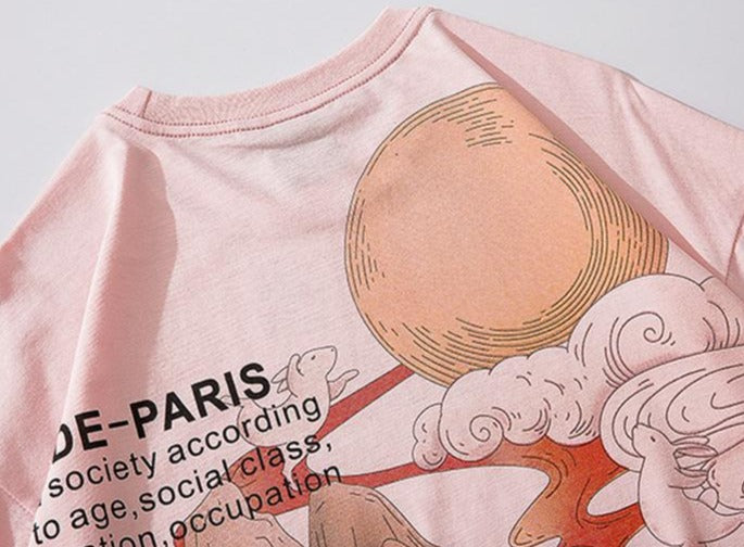 T Shirt Japonais Paysage | MJ FRANKO