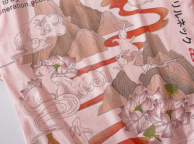 T Shirt Japonais Paysage | MJ FRANKO