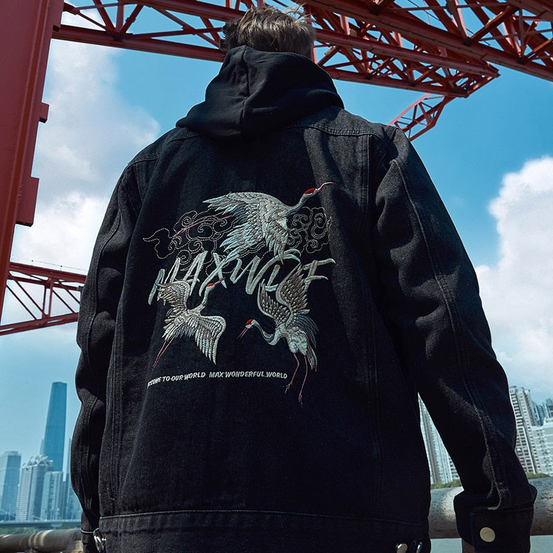 Veste en Jean Grue | MJ FRANKO