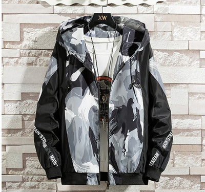 Veste Streetwear Grues Homme
