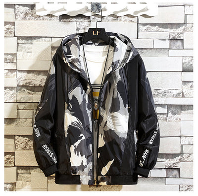 Veste Streetwear Grues Homme