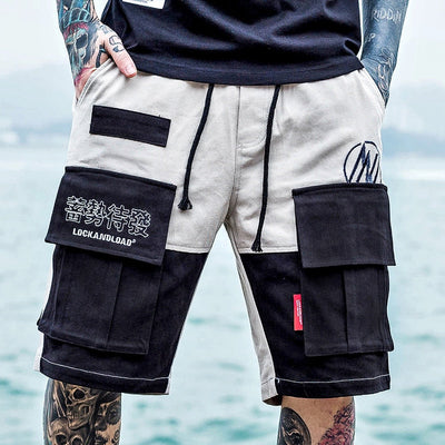 Short Cargo Homme Streetwear Bicolore | MJ FRANKO