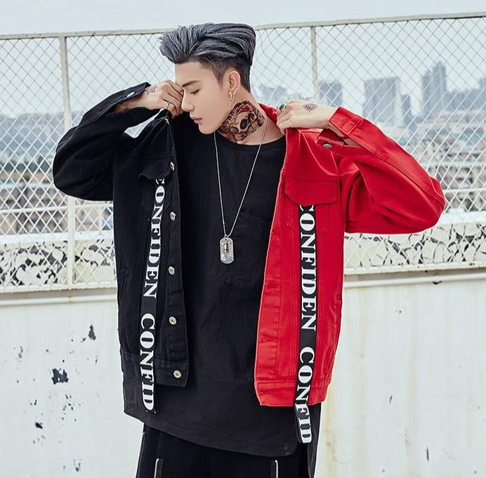 Veste Bicolore Streetwear Homme