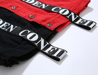 Veste Bicolore Streetwear Homme
