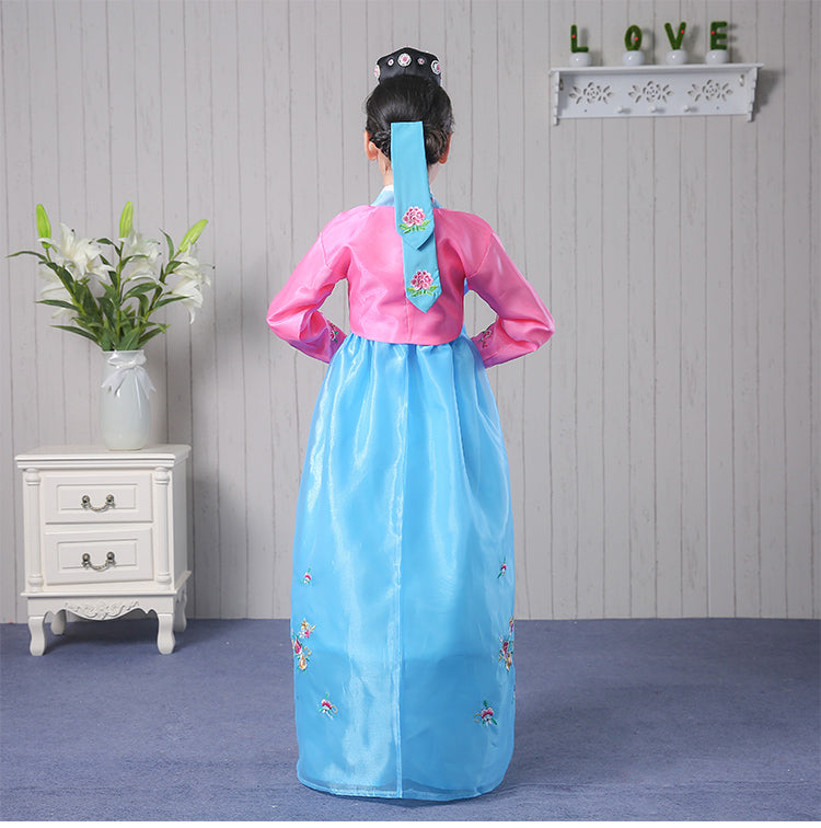 Hanbok Fille en Soie | MJ FRANKO