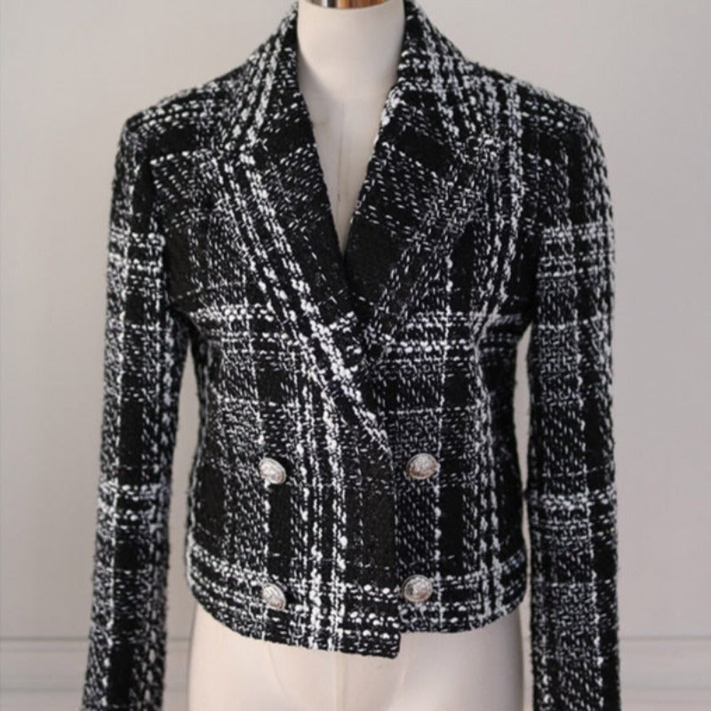 Ensemble veste et Jupe à Carreaux