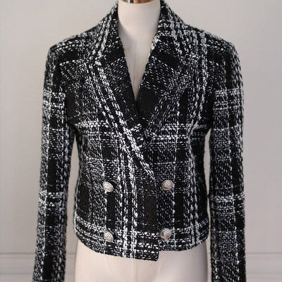 Ensemble veste et Jupe à Carreaux