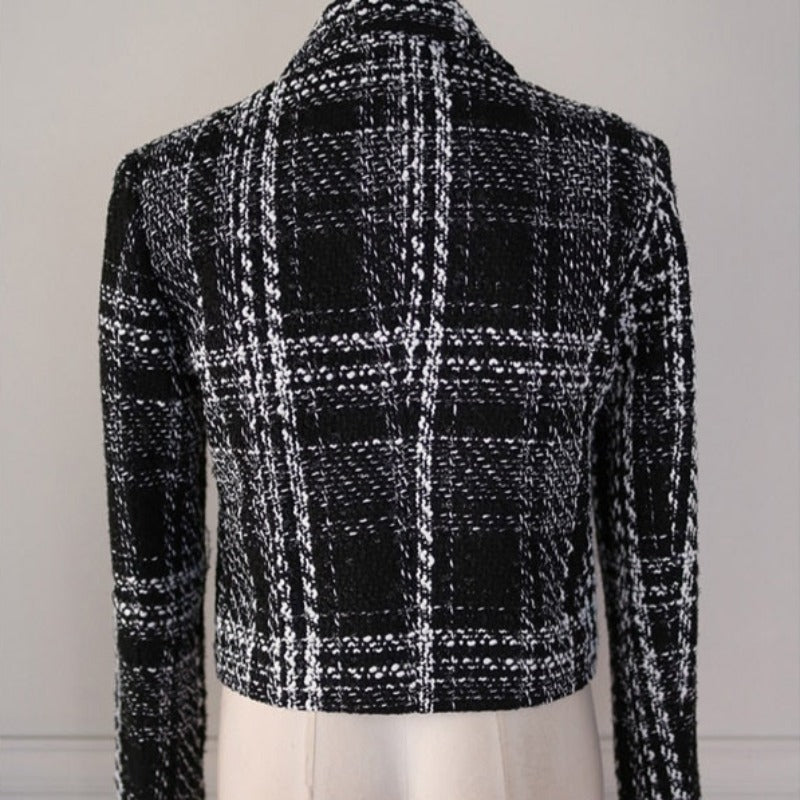 Ensemble veste et Jupe à Carreaux