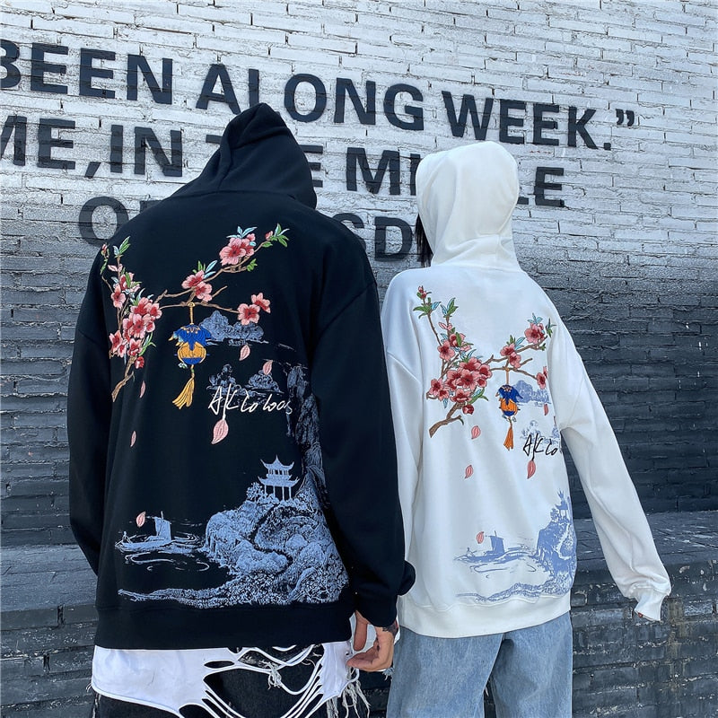 Sweat Fleurs Montagne | MJ FRANKO