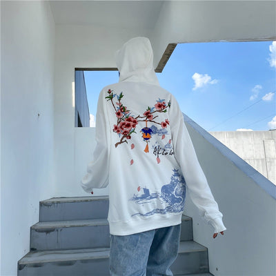 Sweat Fleurs Montagne | MJ FRANKO