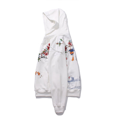 Sweat Fleurs Montagne | MJ FRANKO