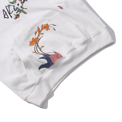 Sweat Fleurs Montagne | MJ FRANKO