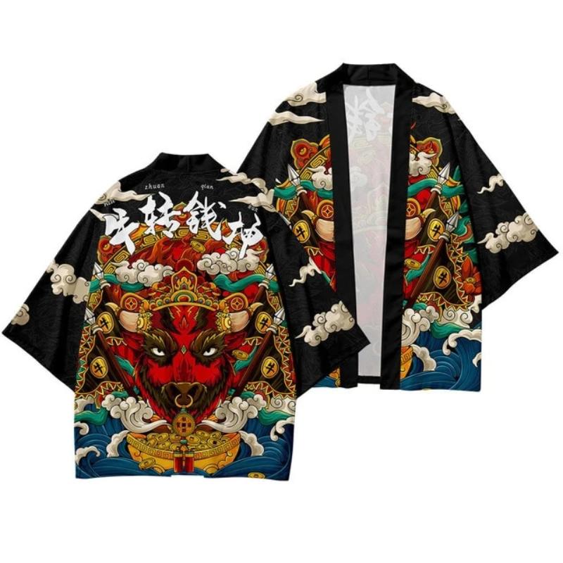 Veste Kimono et Pantalon Taureau | MJ FRANKO