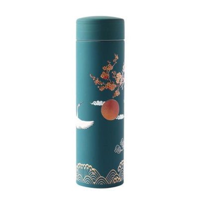 Thermos Fleurs Sakura et Grues | MJ FRANKO