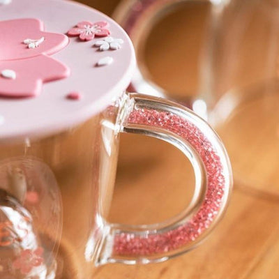 Tasse en Verre Kawaii Sakura | MJ FRANKO