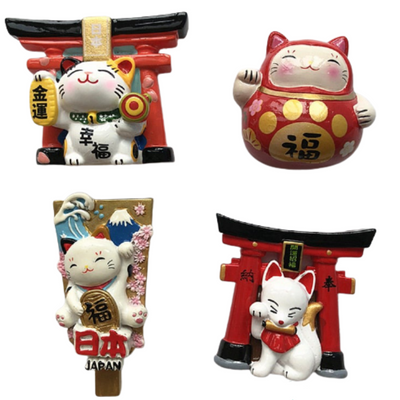 Aimant Frigo Japonais Neko