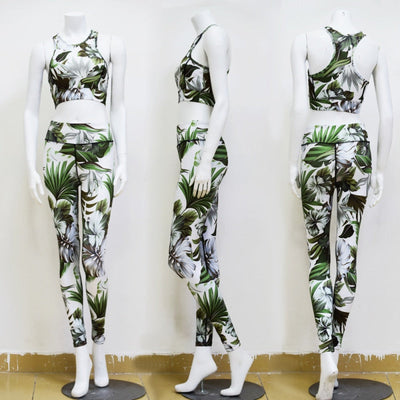 Ensemble Legging Fleur Femme | MJ FRANKO