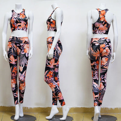 Ensemble Legging Fleur Femme | MJ FRANKO