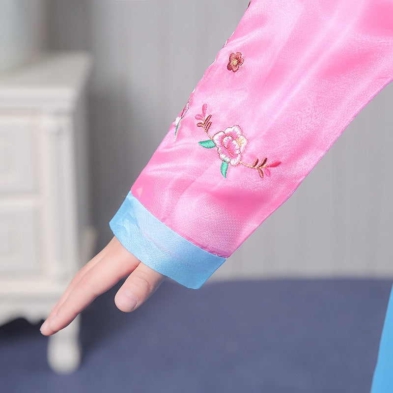 Hanbok Fille en Soie | MJ FRANKO