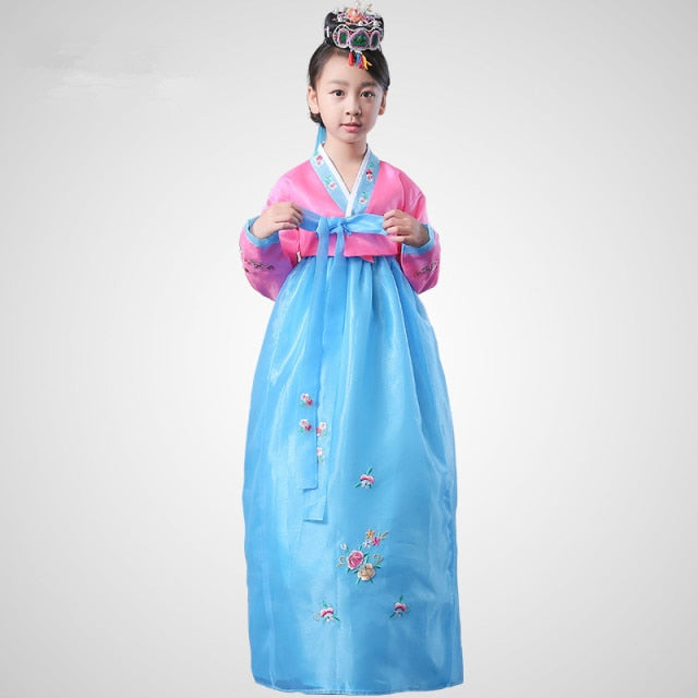 Hanbok Fille en Soie | MJ FRANKO