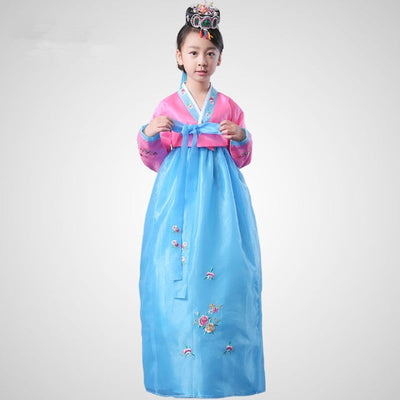 Hanbok Fille en Soie | MJ FRANKO