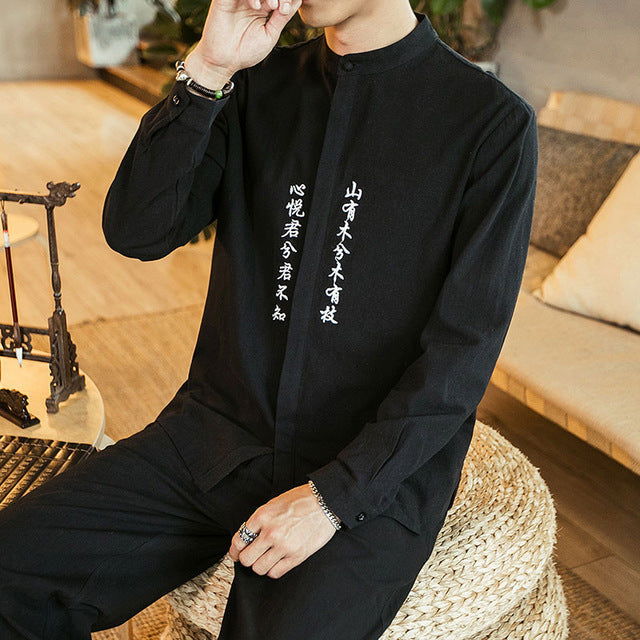 Chemise Calligraphie Chinoise | MJ FRANKO
