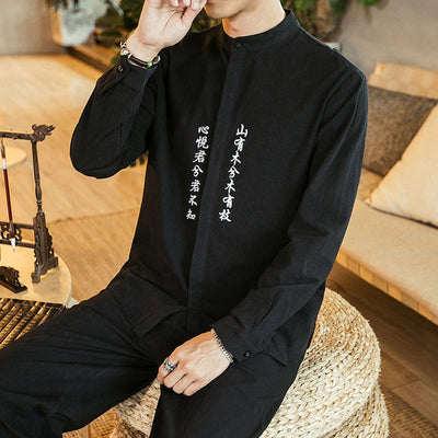 Chemise Calligraphie Chinoise | MJ FRANKO