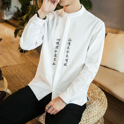 Chemise Calligraphie Chinoise | MJ FRANKO
