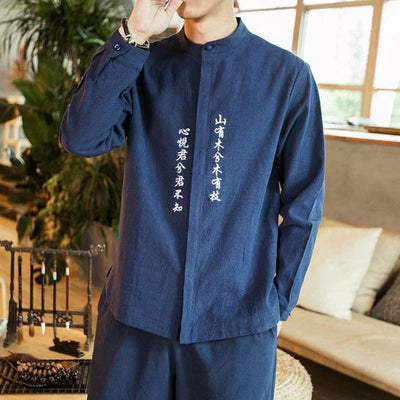 Chemise Calligraphie Chinoise | MJ FRANKO
