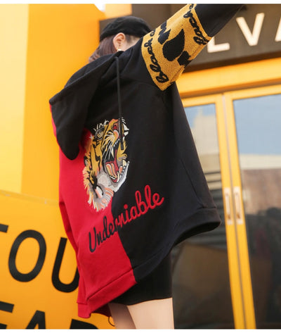 Sweat Bicolore Tigre Japonais | MJ FRANKO