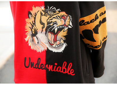 Sweat Bicolore Tigre Japonais | MJ FRANKO