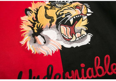 Sweat Bicolore Tigre Japonais | MJ FRANKO