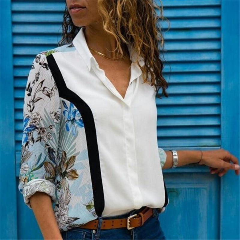 Chemise Femme en Soie Manches Longues | MJ FRANKO