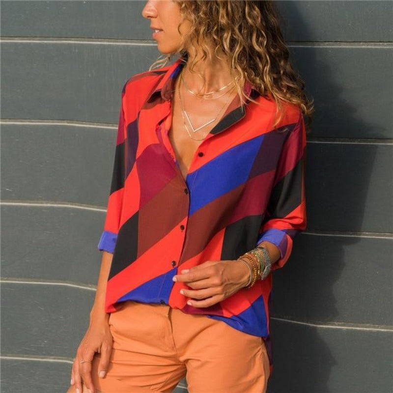 Chemise Femme en Soie Manches Longues | MJ FRANKO