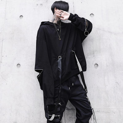 Sweat Streetwear Avec Fermeture Éclair