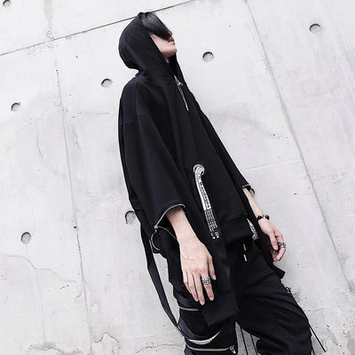 Sweat Streetwear Avec Fermeture Éclair