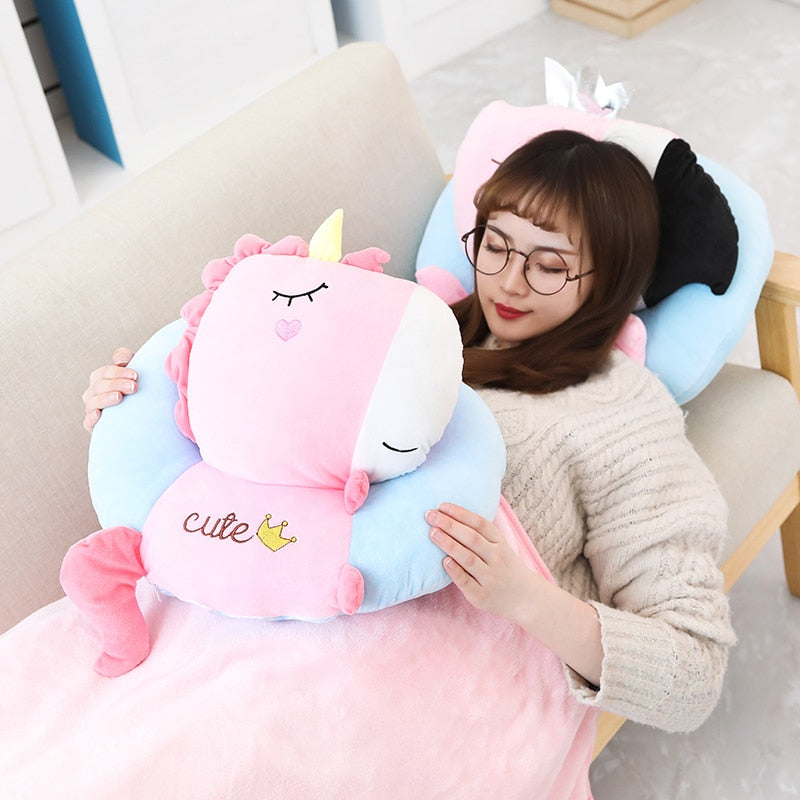 Coussin Couverture Licorne | MJ FRANKO