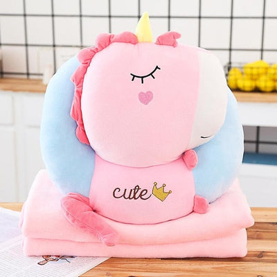 Coussin Couverture Licorne | MJ FRANKO
