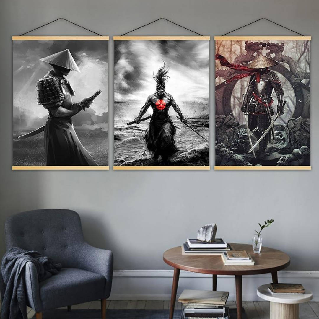 Samourai Tableau | MJ FRANKO