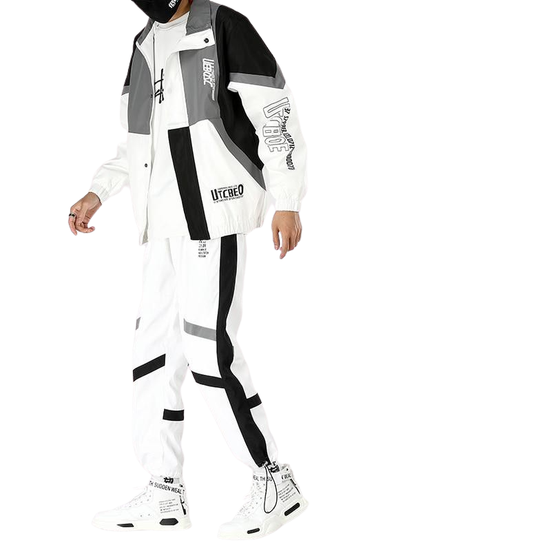 Survêtement Blanc Streetwear Homme | MJ FRANKO