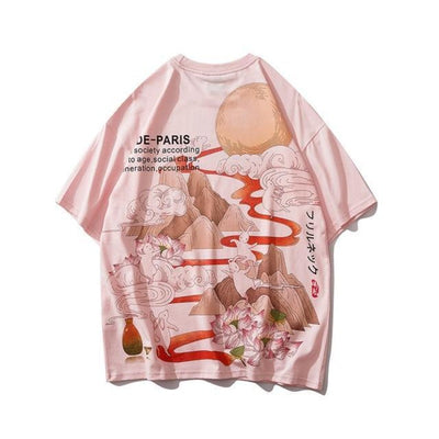 T Shirt Japonais Paysage | MJ FRANKO