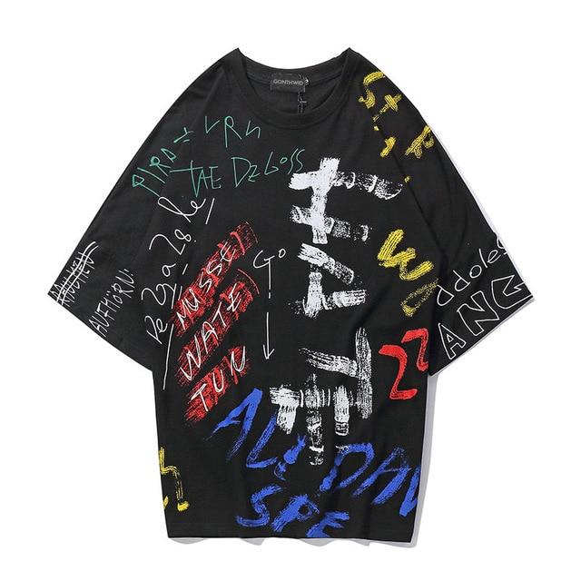 T Shirt Streetwear Graffiti Homme | MJ FRANKO