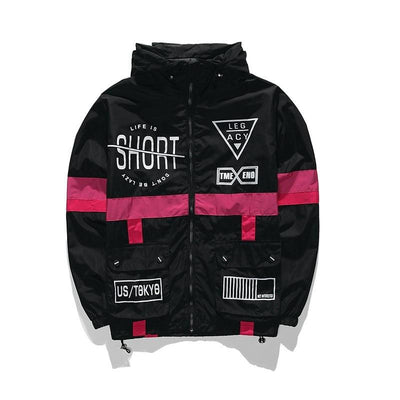 Veste Coupe Vent Streetwear Bicolore | MJ FRANKO