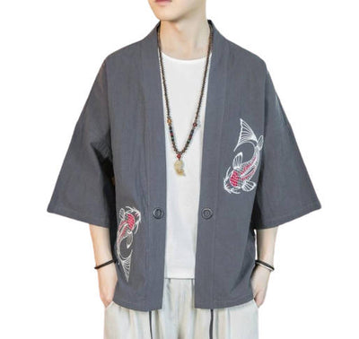 Veste Kimono Carpe Koi | MJ FRANKO